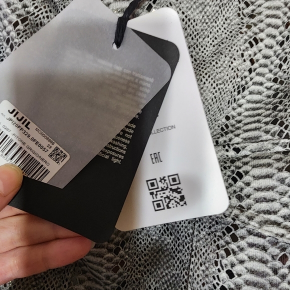 JIJIL long sleeves Sweatshirt snakeskin print with multipockets - Picture 7 of 11